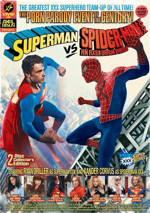 Superman vs Spider-Man XXX: An Axel Braun Parody