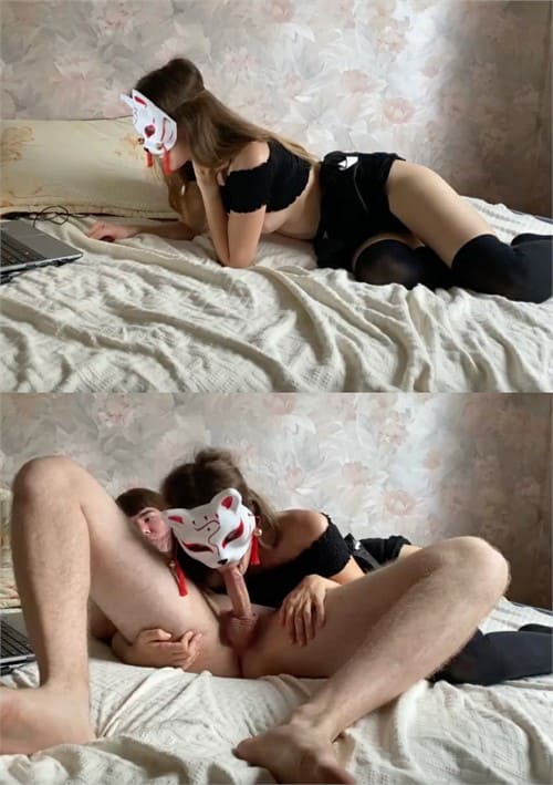 Amateur Stepsis Blowjob & 69 Position on Webcam