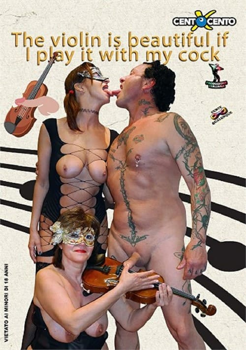 The violin is beautiful if I play it with my cock